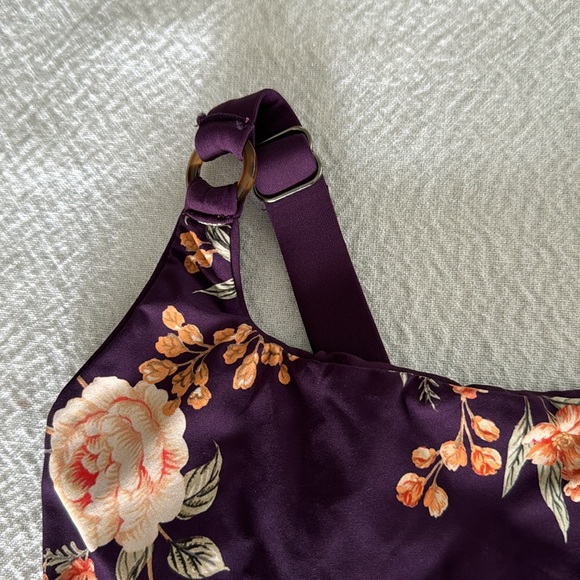 Maaji Dark Grape Layla Classic One Piece, Large, $174 - Picture 6 of 12